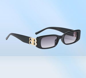 BB Solglasögon 2023 Brand Women'sClassic Fashion Men's Sun Glasses UV400 INS Traves Sport Square Retro Rectangle8085652