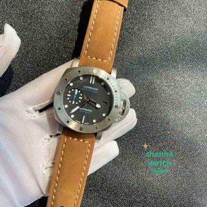 Super Diving Luminous Seagull Watch Movement 완전 자동 기계 남성 수영 사파이어 가죽