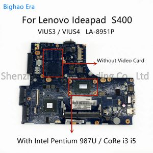 Материнская плата для Lenovo IdeaPad S400 Материнская плата ноутбука с Intel 987U I32365M I53317U ЦП DDR3 VIUS3/VIUS4 LA8951P 100% полностью протестировано