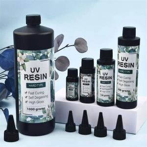 UV -hartlim 10/15/2000/100/200G Ultraviolet Curing Solar Cure Sunlight Activated Hard DIY Quick Torking Epoxy Harts Lim
