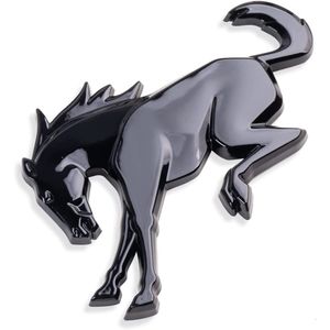 1st Bronco bakre baklucka 3D Horse Badge Emblem Decal Logo Sticker för Ford Bronco -tillbehör