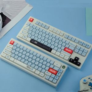 Acessórios EVA00 XDA Keycaps 142 Chaves Full Set Japonês/EUA Para jogos de teclado mecânico MX Switches Dyesub PBT personalizado PBT CAP