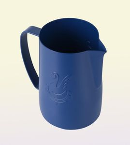 Potrawy kawy Jibbi Mleko na parze Parowanie Pitę Pitcher ze stali nierdzewnej Nonstick Jug Pull Flower Cup idealny do cappuccino latte 380 226622789