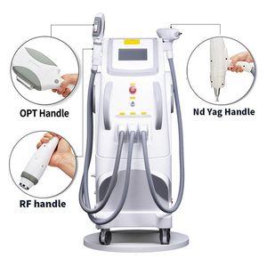 E-light OPT 3 In 1 Permanent IPL Laser Hair Removal Machine Laser Tattoo Removal Machine Radio Frequency Skin Tightening