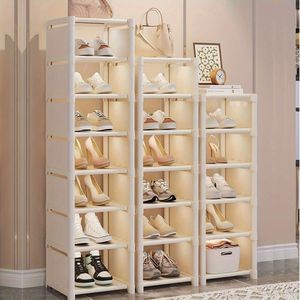 1pc versátil shoe de calçados multi -camada compacta suporte de armazenamento durável - ideal para entrada, organização do armário do quarto