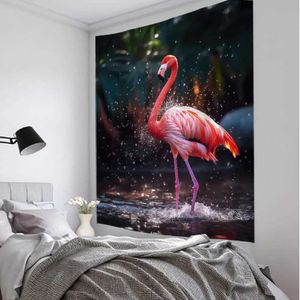 bedroom hanging Tapestries wall Animal tapestry cloth lion tiger giraffe peacock home decoration tapestry hippie aesthetic wall decoration R0411