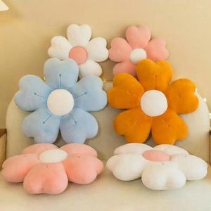 Pillow Plush Wurf Blumenförmige elegante blumförmige Dekoration für Sofa Couch waschbarer Nichtverschluss