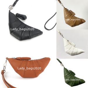 Lemaire Croissant Bag Bag Dalter Coin Swork Contrace Contrace Mini Luxury Designer косо