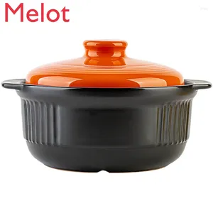 Bowls Casserole High Temperature Resistant Soup Pot Ceramic Small Stew Open Fire Household Gas Japanese