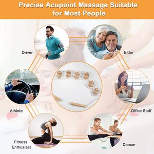1pcs Therapy Therapy Massage Tools для облегчения мышечной боли, антицеллюлитового массажер, инструменты для массажа самостоятельного массажа для облегчения боли в спине шеи