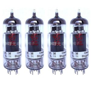 Amplifiers Shuguang EL84 Vacuum Tube Audio Valve Upgrade 6P14 Electronic Tube Amplifier HIFI Audio Amplifier KIT DIY Precision Matched Quad