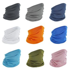 Bandanas Outdoor Sport Ski Bandana Tube Scarf Fishing Cycling Face Neck Tactical vandring Scarves Pannband Halvmask