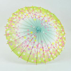 Paraplyer Po Props for Poshoot Paper Parasol Paraply Decorations Fakturapografi Bröllop Bambu