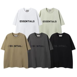 European and American ES Fashion Brand FOG Summer Pure Cotton T-shirt Men's and Women's Same Style Short-sleeved Couple Half-sleeved Top