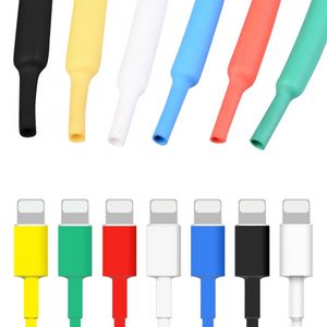 Cable Protector Repair Heat Shrink Tube Sleeve USB Date Cable Repair Heat Shrinkable Tube for IPhone Huawei Samsung Xiaomi