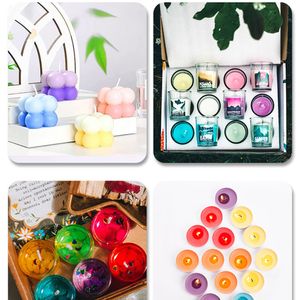 30 Colors Candle Dyes Pigment Aromatherapy Liquid Colorant Pigment DIY Candle Mold Soap Coloring Handmade Crafts Resin Pigment