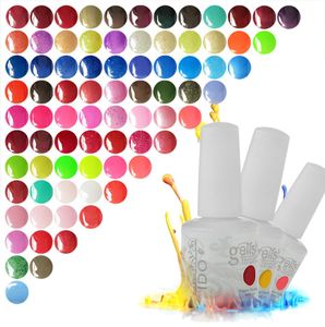 UV Gel Polish Ido Gelish 6pcslot 299 Färger Högkvalitativ nagelkonst Led Lamp Base Coat Top Coat Gel Nail Polish2208075