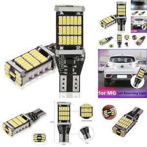 2PCs LED Energy Saving Alta Brighess Revertencing Light Acessórios para MG ZS EV HS MG6 MG5 EZS 2017 2018 2019 2020 2021