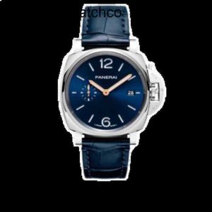 Panerais Watch Luminorspei Na Hai Mens Lu Mino du er Series Automatic Machinery PAM01274 Kalender 42mm Swiss Luxury Used Clock 14ln