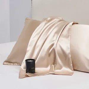 Pillow For Hair And Skin Case With Hidden Zipper Soft Breathable Smooth Silk Small Satin Pillowcase Women