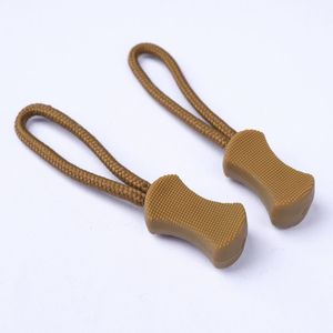 10pcs/lot zipper pullタグプーラーエンドzipコードタブ置換クリップ壊れたバックルトラベルバッグスーツケースバックパックアクセサリー