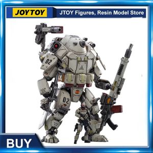 Ação de Joytoy 1/25 Figura Mecha Iron 02 Modelo de Coleção de Anime Tactical Toy para Presente 240326