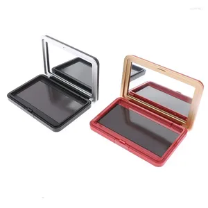 Butelki do przechowywania puste magnetyczne pudełko zastępcze Blush Wysoka światło z lustrem DIY Free Comszadow Case 12PCS