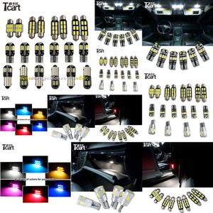 Tcart Hot Sale 11pcs Error Free Interior LED Package Kit for VW Golf 4 Car Light Accessories Reading Indoor Lights