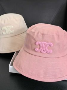 CELIES Sun hat High quality Triumphal Arch pink brim revealing face small fisherman sun shading protection UV basin for women