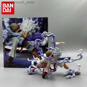 Action Toy Figures 18cm integrated character Gear 5 animated action Nika Sun God statue model doll decoration series childrens gift toys