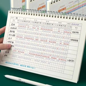 Pad Office Stationery Supplies Zeitplan für Kalender Check-in-Planer Wöchentliche monatliche monatliche Spiral Notebooks To-Do-Liste