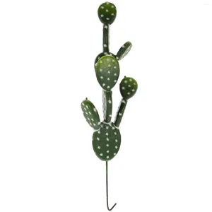 Dekorativa blommor Succulents Artificial Cactus Mini Ornament Figurer Plastimulerade prydnader