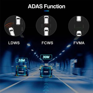 ACCEO D13 CAR DVR 10 tum Streaming Rearview Mirror 4G Android Dash Cam FHD 1080p Video Recorder ADAS REGISTRATOR Dual Lens DVRS