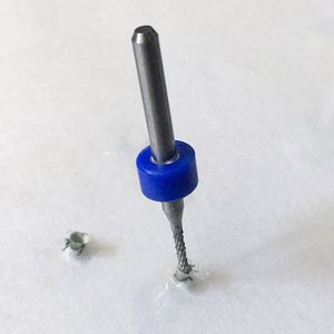 5pcs 1.5mm Car Auto Glass Windshield Repair Tool Drill Bit Tungsten Steel Window Repair Drill Bit (Random Color)