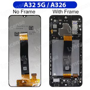 För Samsung Galaxy A32 5G Display SM-A326B LCD-pekskärmsutbytesdelar för Samsung A32 4G LCD-skärm SM-A325F Display
