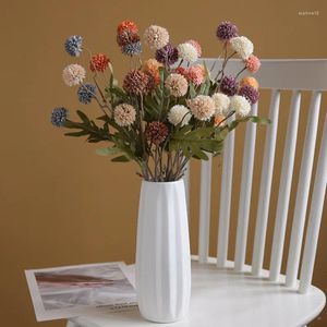 Dekorativa blommor 10st/Lot Artificial Bouquet for Home Decor Wedding Decoration Craft Vases Flower DIY Accessories LSAF053
