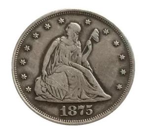 1875S Sentado Liberty Vinte Cent Coin Copy0123456783329993