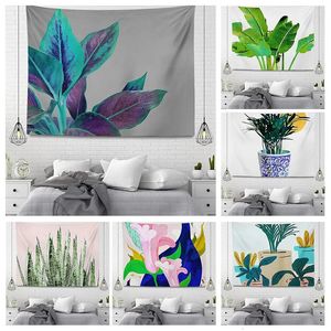 Custom Wall decoration tapestry aesthetic room decor accessories wall hanging large fabric home autumn plant 240411