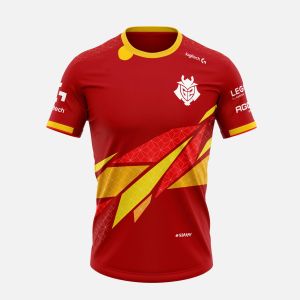 Espanha G2 Jersey e-Sports Shirt League of Legends G2 Game E-Sports Team Uniform May 2023 Equipe Nacional de Alta qualidade Roupas