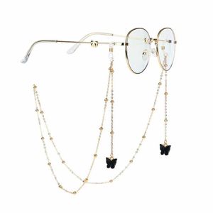 EyeGlasses Correios simples tendências anti -vidro deslizante Anti -perda Liga de metal de metal Chain pesco