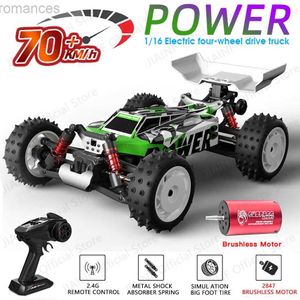 電気/RCカーSMRC S911PRO 1 16 70km/hまたは50km/h 4wd RC CAR CAR CAR CAR REMOTE CONTROL CARS高速ドリフトモンスタートラック用モンスタートラック