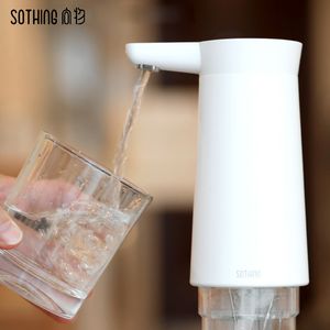 Youpin Sothing Portable Electric Water Dispenser a una chiave a batteria lunga durata domestica Pompa per bottiglia d'acqua automatica