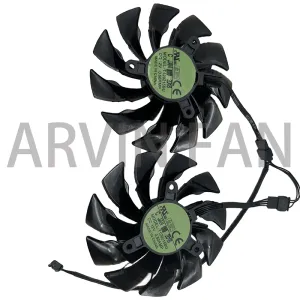 Цепь/шахтер 2PCS/SET PLD10015B12H T129215BU DIY GPU COOLER FAN для видеокартов 64/56 Gaming 8G может заменить PLD10015S12H