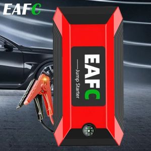 EAFC 1200A/600A Bank Bank Bank Starter Auto PowerBank Батарея стартовать бустерное устройство для бензинового дизельного автомобиля стартер