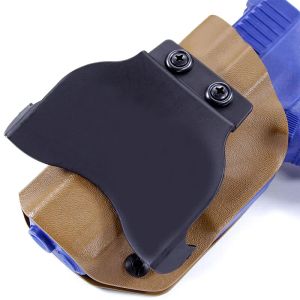 1ピースkydex iwbホルスタークリップアクセサリー、kシースウエストクリップアクセサリーナイフシースクイックプルバッククリップパーツ