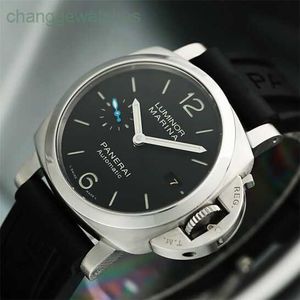 مشاهدة Men's Watch Mechanical Watch الفاخرة الفاخرة Penerei Lumino Series Calendar وظيفة 42 مم ميكانيكية ميكانيكية مشاهدة PAM02392