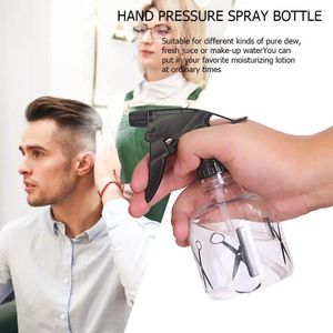 Storage Bottles 250ml Spray Bottle Clear Trigger Water Mist Sprayer Empty Hairdressing For Cleaning Hairstyling Plants