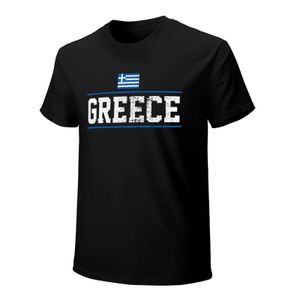 その他のデザインギリシャフラッグギリシャの男性TシャツTシャツOネックTシャツ女性ボーイズ服100％コットン