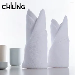 Towel Face Cleaning White Washcloths Thick High Absorbent Soft Bathroom Kitchen Supplies Hand Pure Cotton Towels