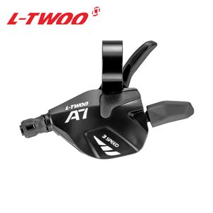 Ltwoo A7 3 velocidades de gatilho alavanca de câmbio 3V Switches de desviador frontal MTB Bike 2 Kits Groupset para Mountain Bicycle Repair Peças